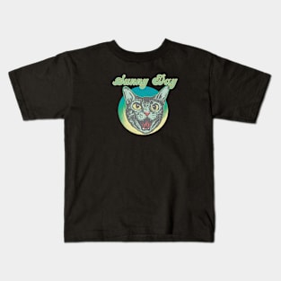 sketch kitten Kids T-Shirt